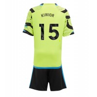 Arsenal Jakub Kiwior #15 Replica Away Minikit 2023-24 Short Sleeve (+ pants)